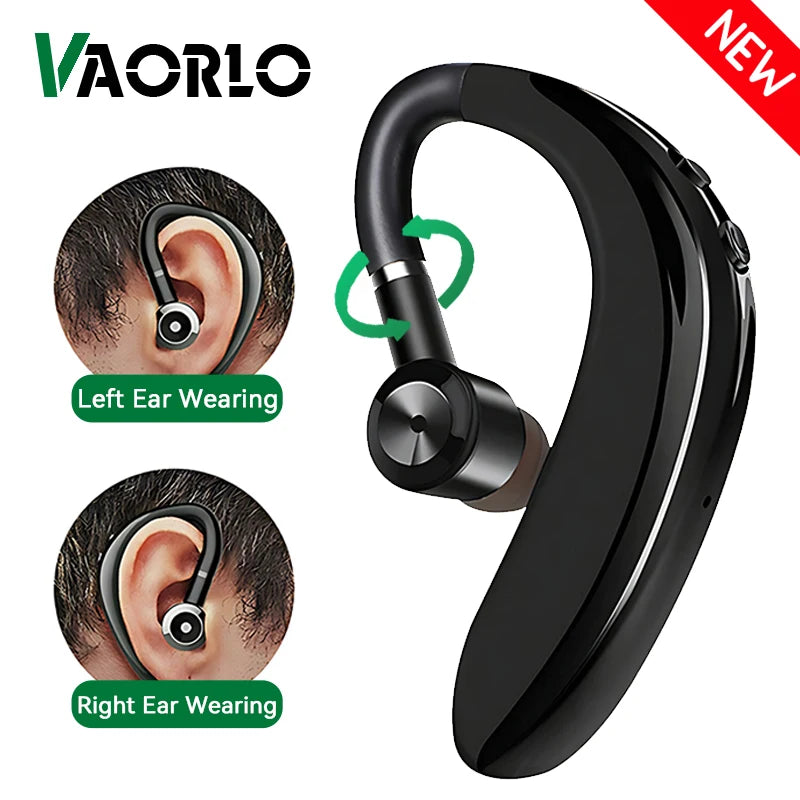 S109 Wireless Bluetooth 5.4 Universal Hook Earphone Sports Business Single Ear Headset Handsfree Headphone With Mic Smartphone Oasis Select