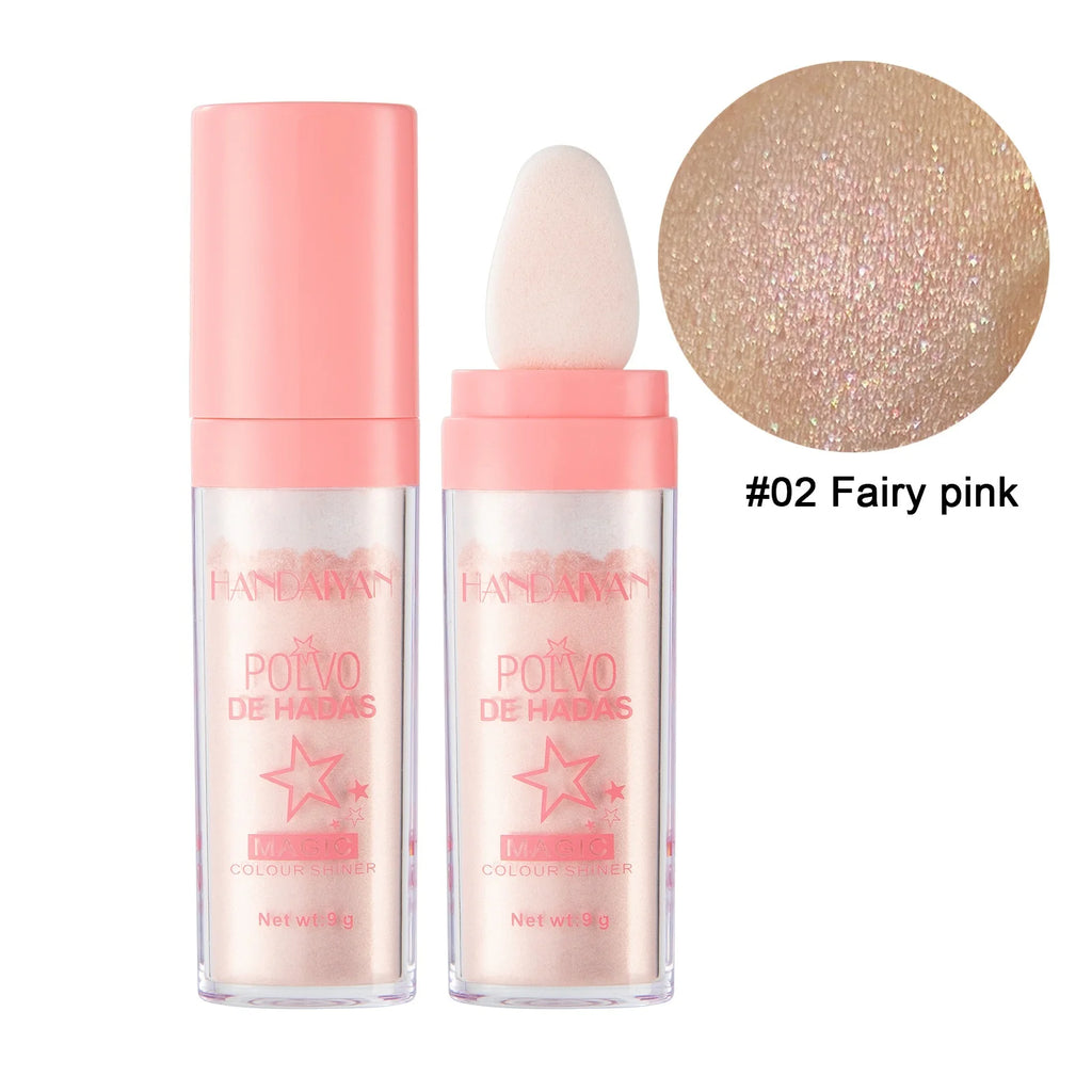 Handaiyan 3-Color Fairy Shimmer Highlighter Stick | Glow & Contour