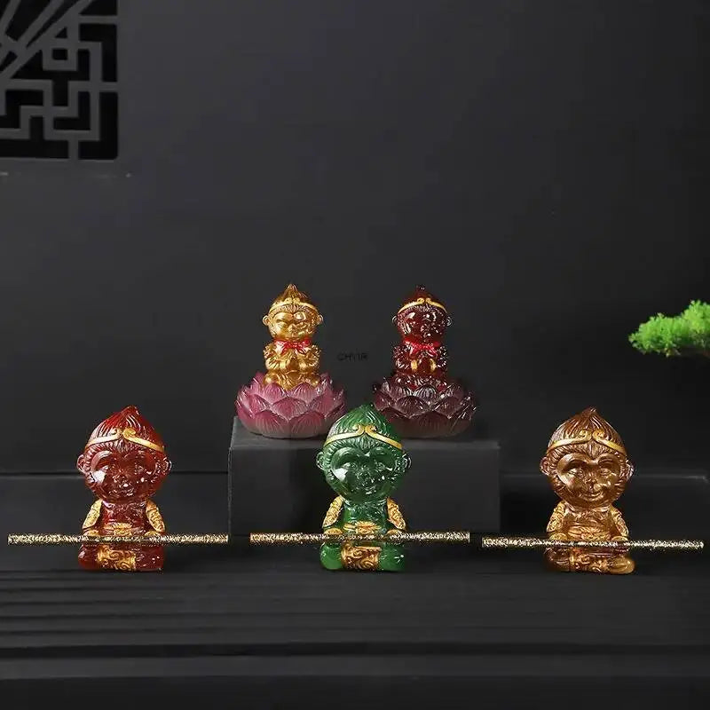 Color-changing Resin Tea Pe Ornaments Tradition Zen Tea Tray Ornaments Tea Ceremony Supplies Oasis Select