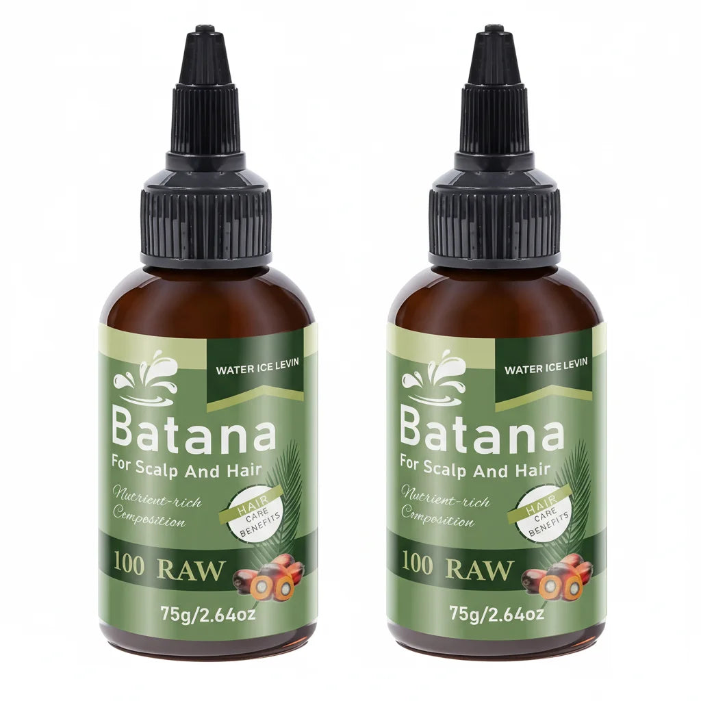 Batana Hair Oil with Biotin & Keratin – Deep Moisture & Repair Hair Treatment Oil Oasis Select green 75g