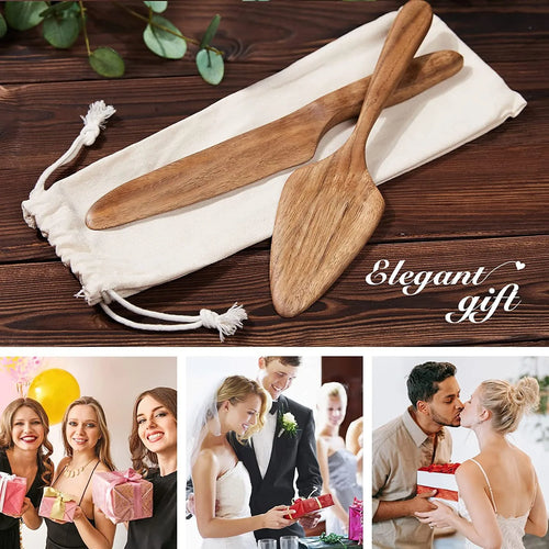 2-Piece Cake Knife & Server Set – Stainless Steel Wedding Cake Cake Serving Set Oasis Select
