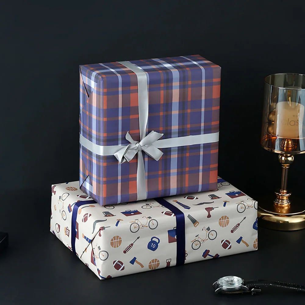 50x70cm Men's Gift Wrapping Paper | Birthday & Father's Day