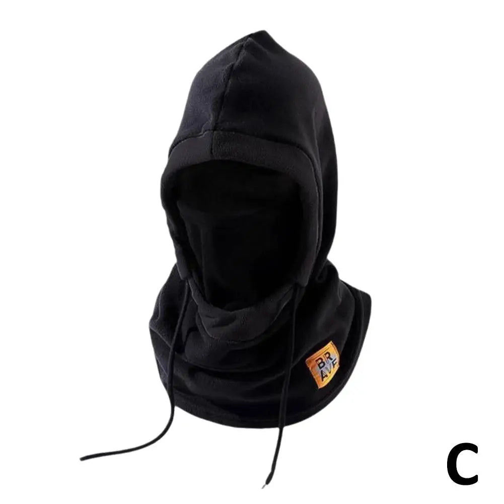 3-in-1 Windproof Balaclava – Winter Cycling Hat, Mask & Neck Warmer Winter Balaclava Hat Oasis Select Black One size