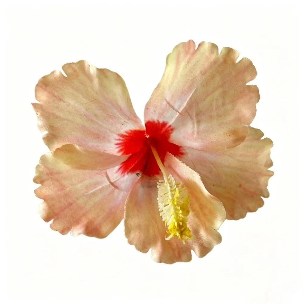 Artificial Flower Hibiscus Flower Hair Clip Do Not Hurt Hair Bohemia Style Bangs Hairpin Hearwear Summer Oasis Select 10