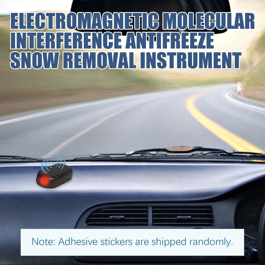 Rayhong Winter Car Solar Quick Snow Removal Tool, Quickly Melts Ice and Frost on Windows, Portable Mini De-Icer Oasis Select