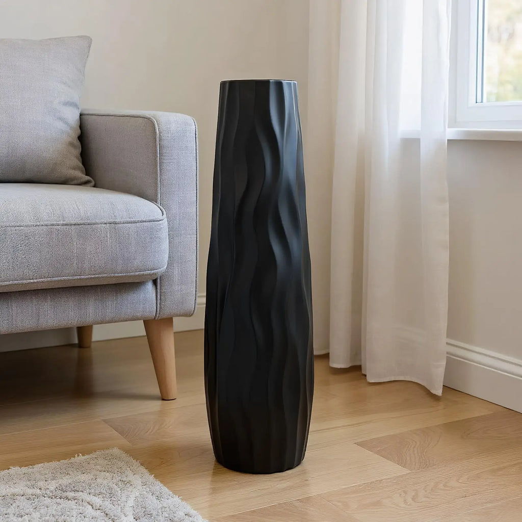 Large floor vase simple European-style plastic vase for hydroponics suitable for dried flower arrangements plant pots for homes Oasis Select