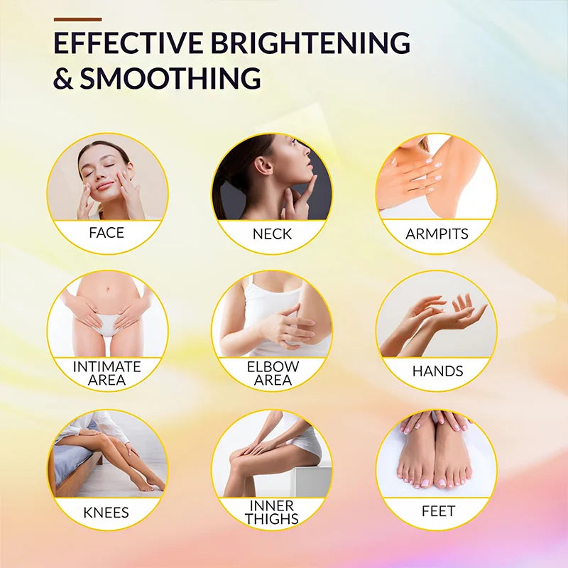 Kojic Acid Whitening Cream 100g - For Face, Armpits, Knees & Body, with Vitamin C & Turmeric, Evens Skin Tone & Brightens Oasis Select