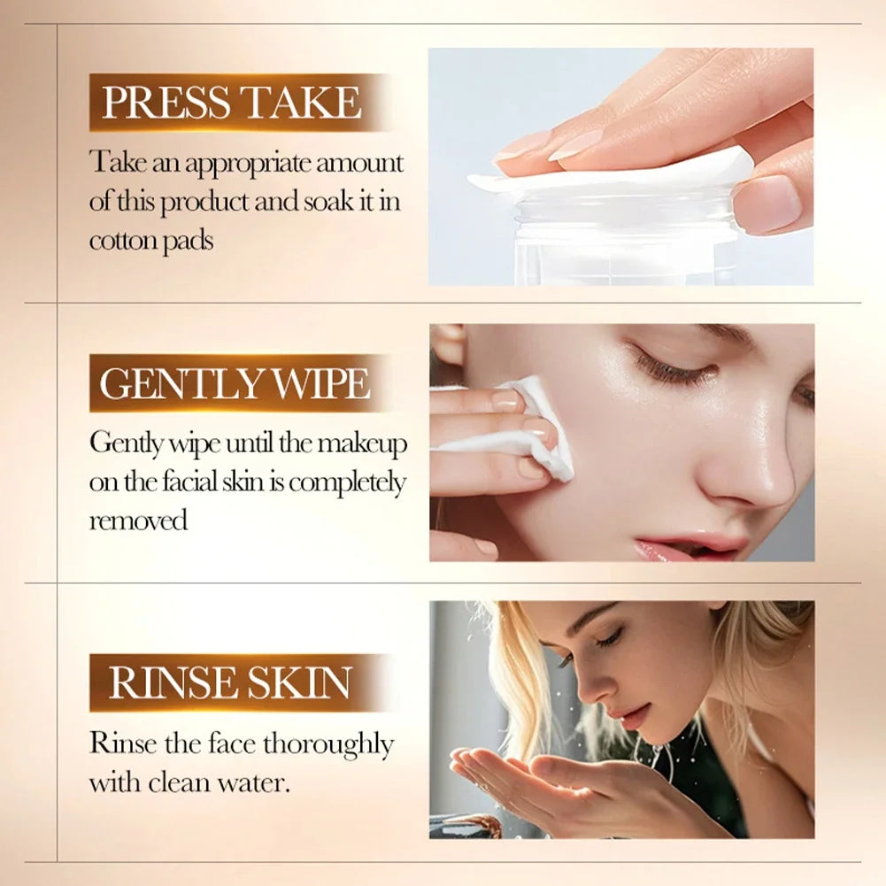 Rice Puree Mild Refreshing Makeup Remover 300ml Deep Cleansing Water Hydrating Blackhead Removal Gentle Facial Skincare Oasis Select