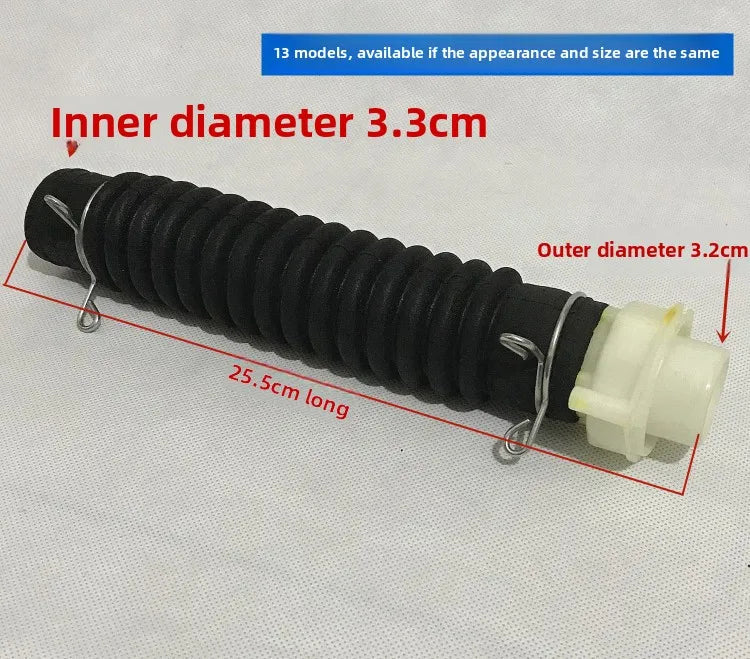 Fireproof Gas Water Heater Stainless Steel 60-150mm Aluminum Strong Universal Exhaust Car Intake Pipe Extension Tube Length Oasis Select 13