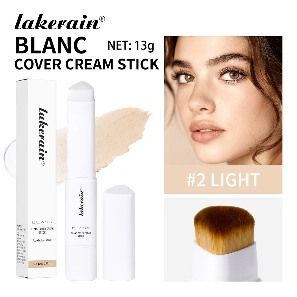 Lakerain Color-Changing Foundation Stick – Full Coverage Matte