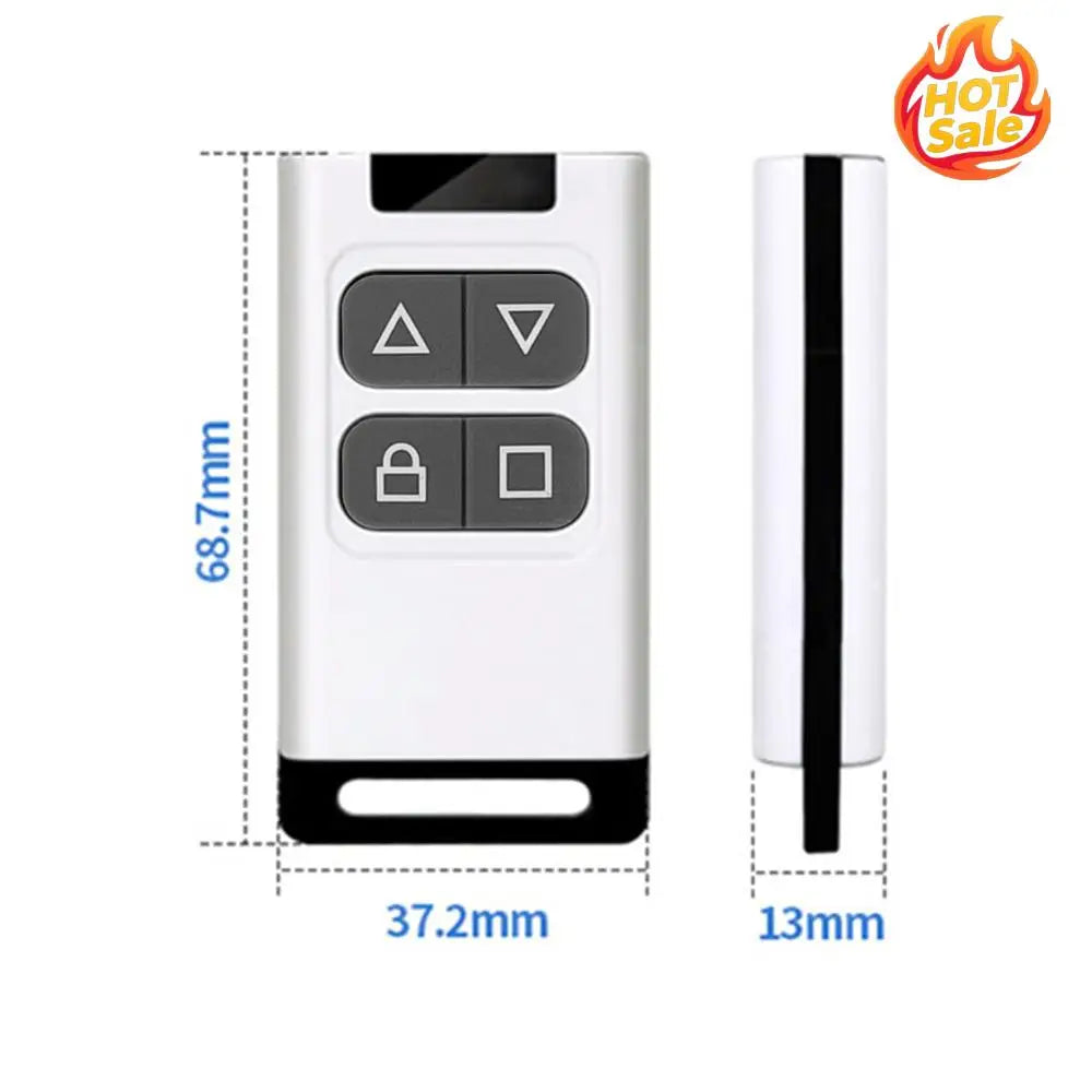 DC 12V Copy Remote Control Universal 433.92MHz Garage Gate Remote Control 1 Channel Duplicator Remote Control for Electric Door Oasis Select