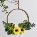 Nordic Wind Simulation Garland Wall Decoration Flower Photo Props Room Decor Oasis Select Sunflower