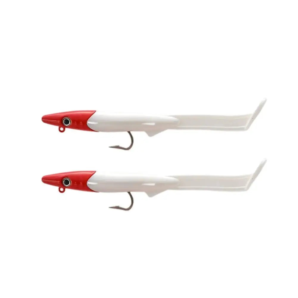 Soft Fishing Lures Kit 12cm 26g with VMC Hook – 2-Pack Soft Fishing Lures Oasis Select 2PCS 05