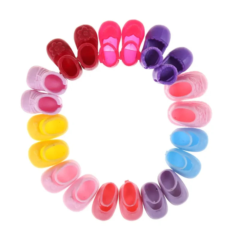 5Pairs Fashion Shoes Boots For Sister Doll Kids Gift Hot Oasis Select