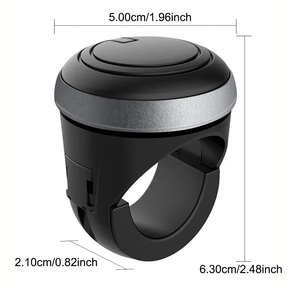 Steering Wheel Spinner Knob | Universal One-Handed Control