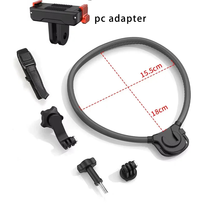 Magnetic Silicone Neck Mount for DJI Action Camera & Phone