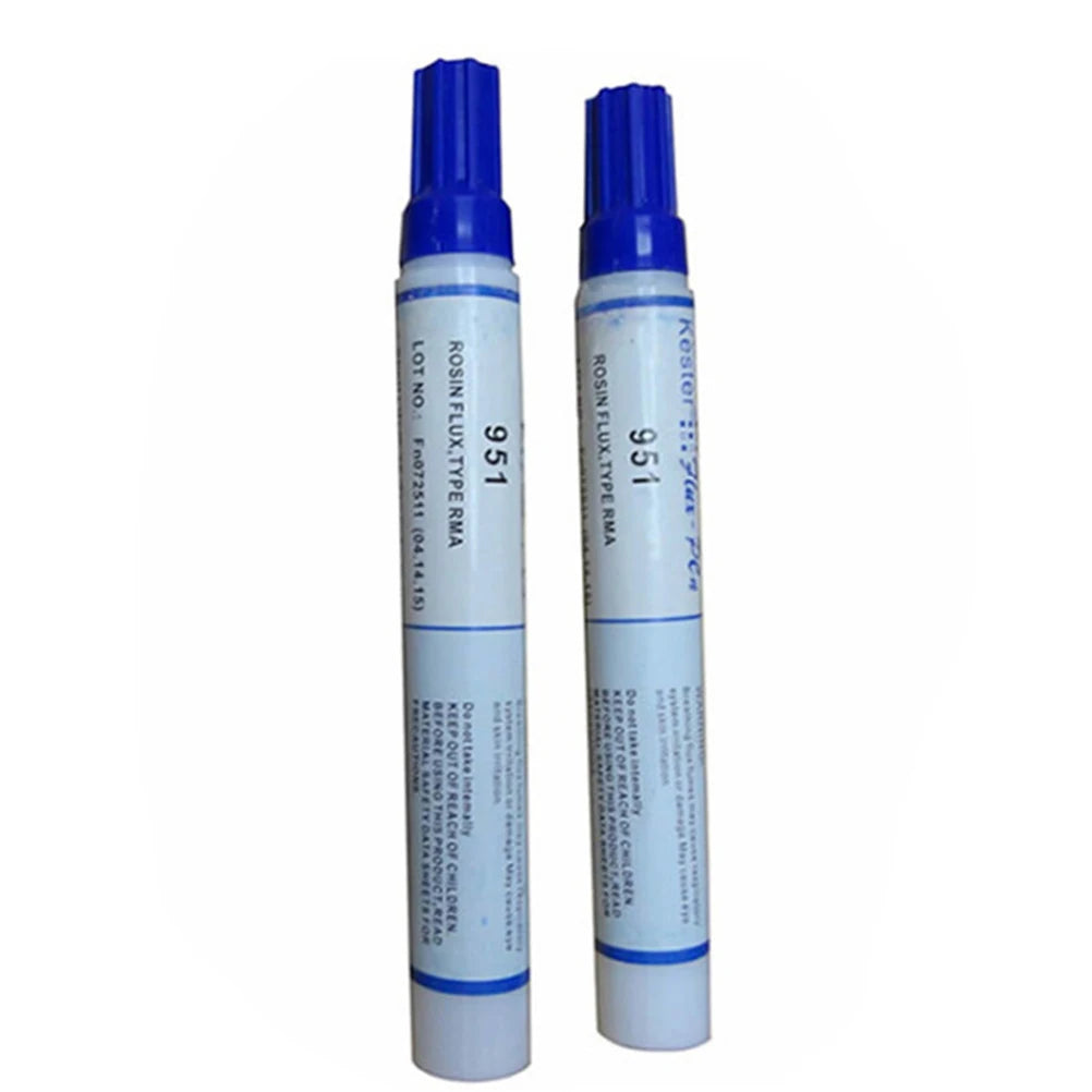 10ml Soldering Rosin Flux Pen 951 Low Solid Non Clean DIY Kester Solder Power Cleaning Free Welding Pen Oasis Select