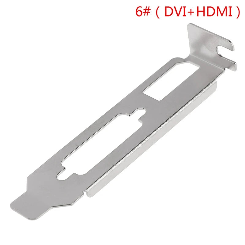 Low Profile Bracket Adapter DVI HDMI VGA Port For Half Height Graphic Video Card Oasis Select 6DVIHDMI