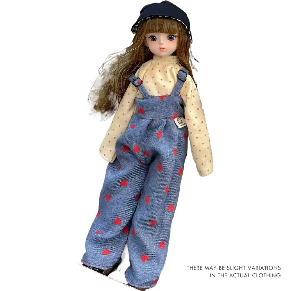 30cm 1/6 BJD Doll Clothes Changing Princess Skirt Set BJD Baby Dress Change Set Lady Princess Doll Accessories (without Doll) Oasis Select 05