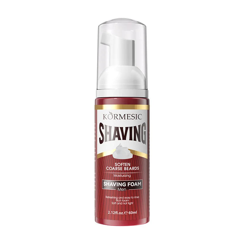 Men's Shaving Foam 60ml – Softening Dense Lather for Smooth Shave