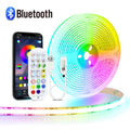 RGB LED COB Strip USB 5V TUYA WIFI/Bluetooth 2 Version Optional,576Leds/m Hight Brightness RA90,Smart APP Control Ambinet Lamp Oasis Select Bluetooth Version RGB 1m