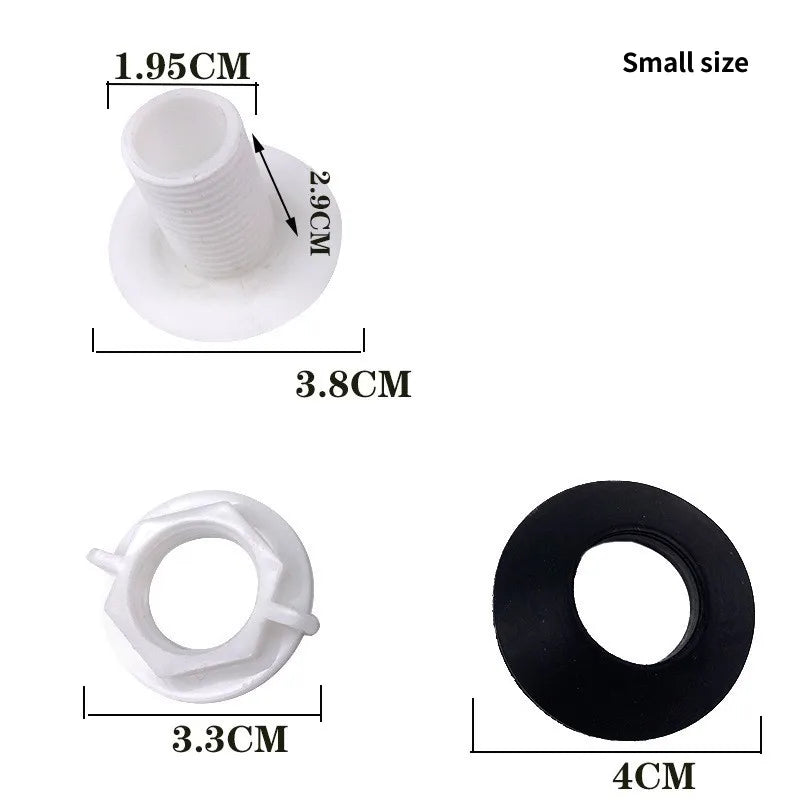 Kitchen Sink Hole Cover Tap Aperture Stopper Blanking Plug White Overflow Holes Drainage Sealed End Cap Bathroom Basin Accessory Oasis Select small