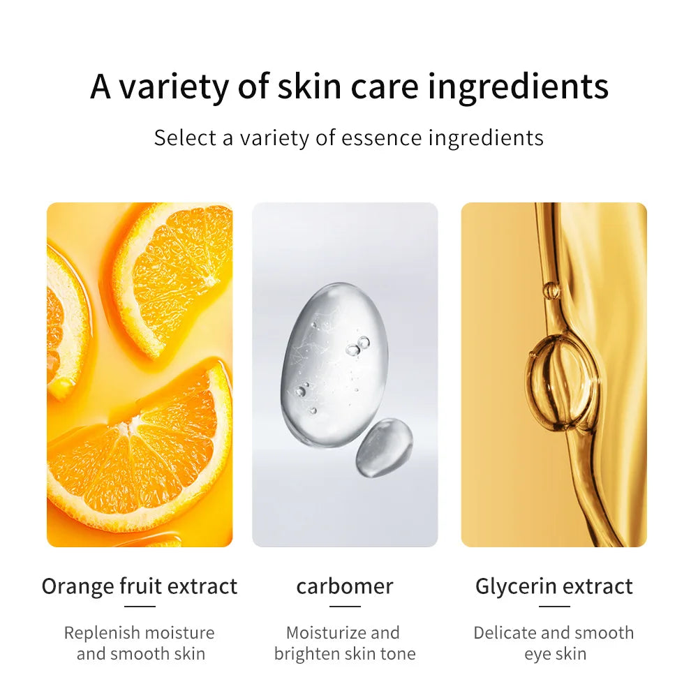 SADOER Vitamin C Eye Cream – Dark Circles & Puffiness 20g Eye Cream Oasis Select
