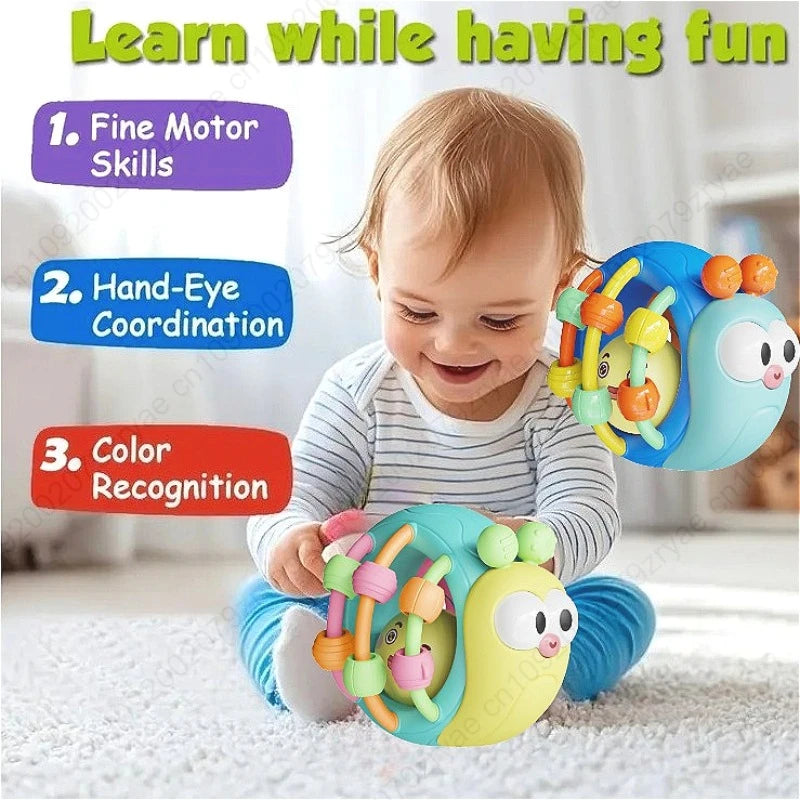 Baby Balls Rattle Comforter Toy Soft Hand Grasp Ball Educational Sensory Toys Activity Baby Crawling Toys 0 6 12 Months Oasis Select