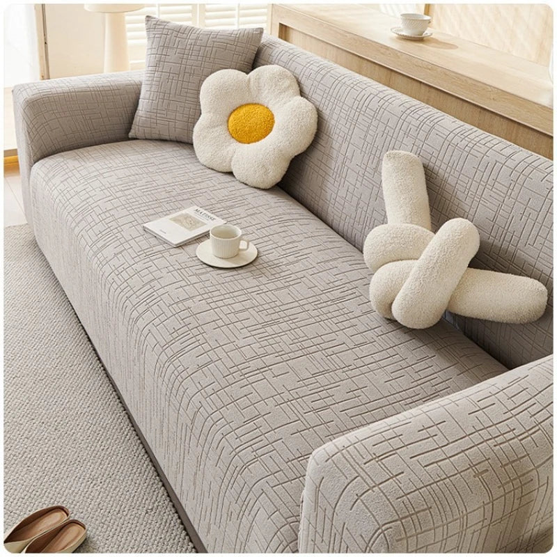 2025 New Anti-cat Scratch Sofa Cover Full Package Thickened Sofa Protection Cover for Autumn and Winter Oasis Select