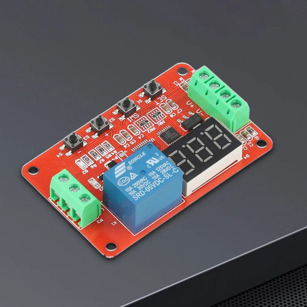 DVB01 Digital Voltage Comparator Module DC 5V 12V 24V Display Voltage Comparator Module Oasis Select