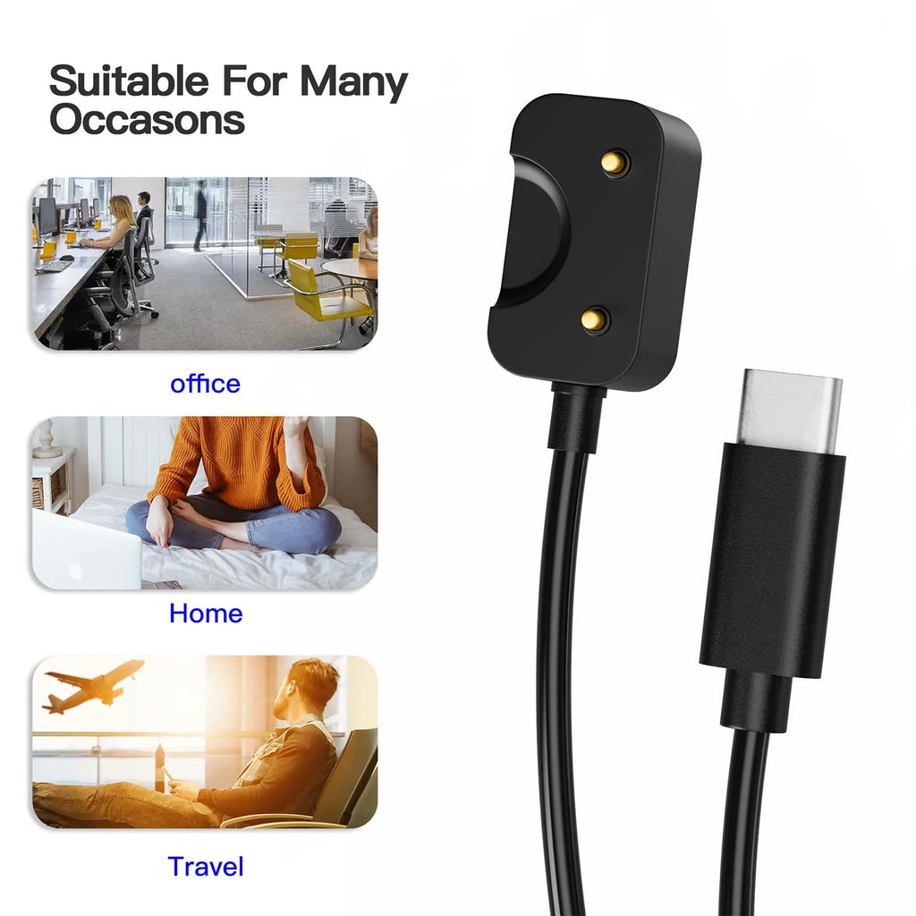 Magnetic Charger Cable for Samsung Galaxy Fit 3 – 100cm Smartwatch Charging Cable Oasis Select
