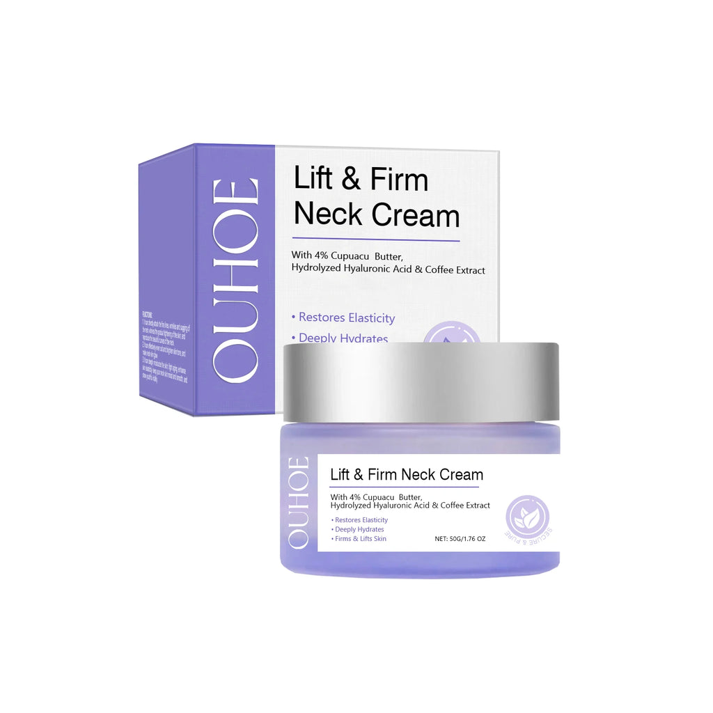 Tighten Lift Neck Cream Firming Reduce Fine Lines Brightening Nourish Smoothing Lasting Moisturize Neck Rejuvenation Care Lotion Oasis Select 50g boxed