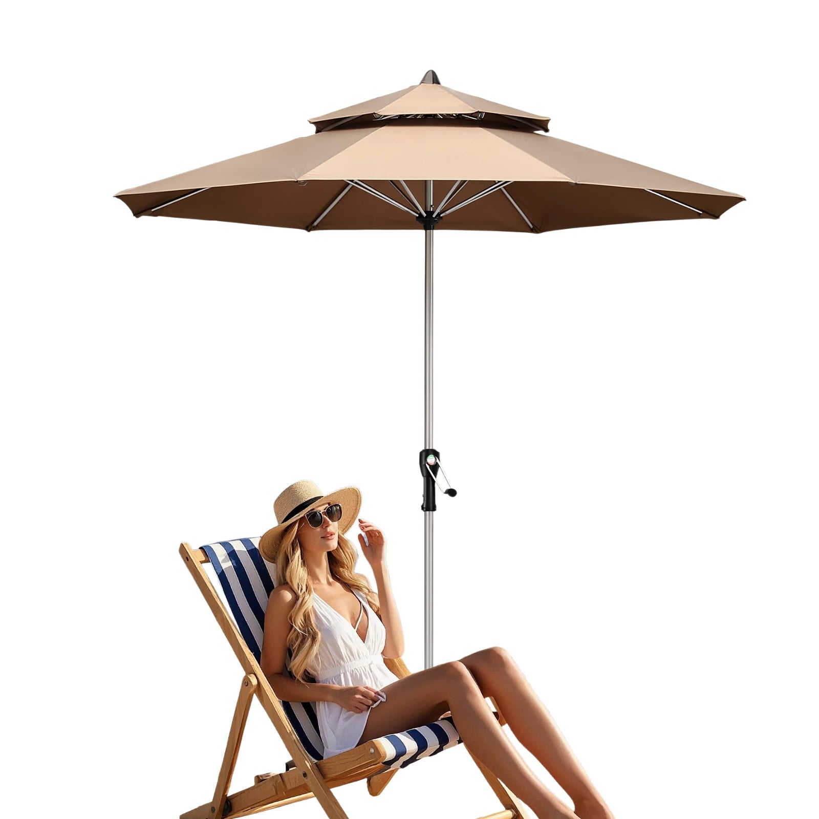 Outdoor Patio Umbrella UV Protection Outdoor Table Umbrella Market Umbrella Oasis Select