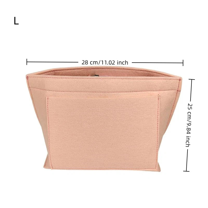 Felt Purse Organizer Insert | Handbag Liner & Shape Support