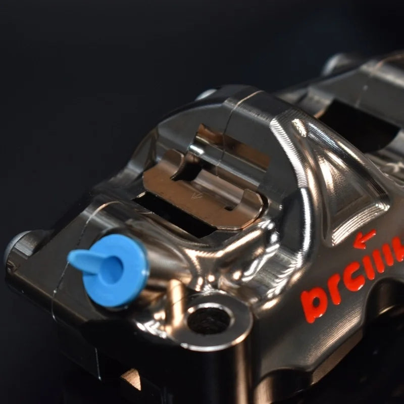 Motorcycle brake CNC caliper GP4RX nickel-plated 7075 aluminum alloy 32mm piston 100mm locking point Oasis Select