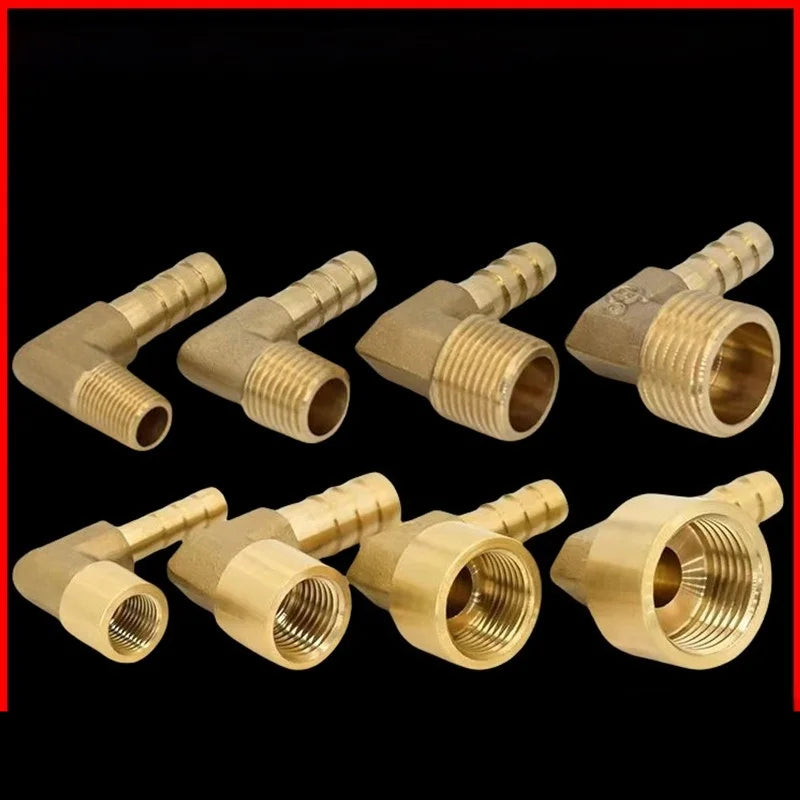 Brass Hose Fitting 4mm-19mm Barb Tail 1/8" 1/4" 1/2" 3/8" BSP Female Thread Copper Connector Joint Coupler Adapter Oasis Select