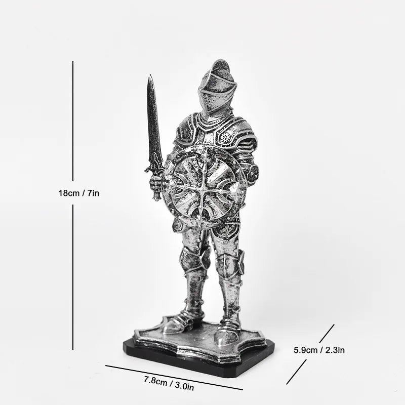 Nordic Vintage Knight Decoration Creative Living Room Office Decoration Home TV Cabinet Decoration Oasis Select WS24102-Y