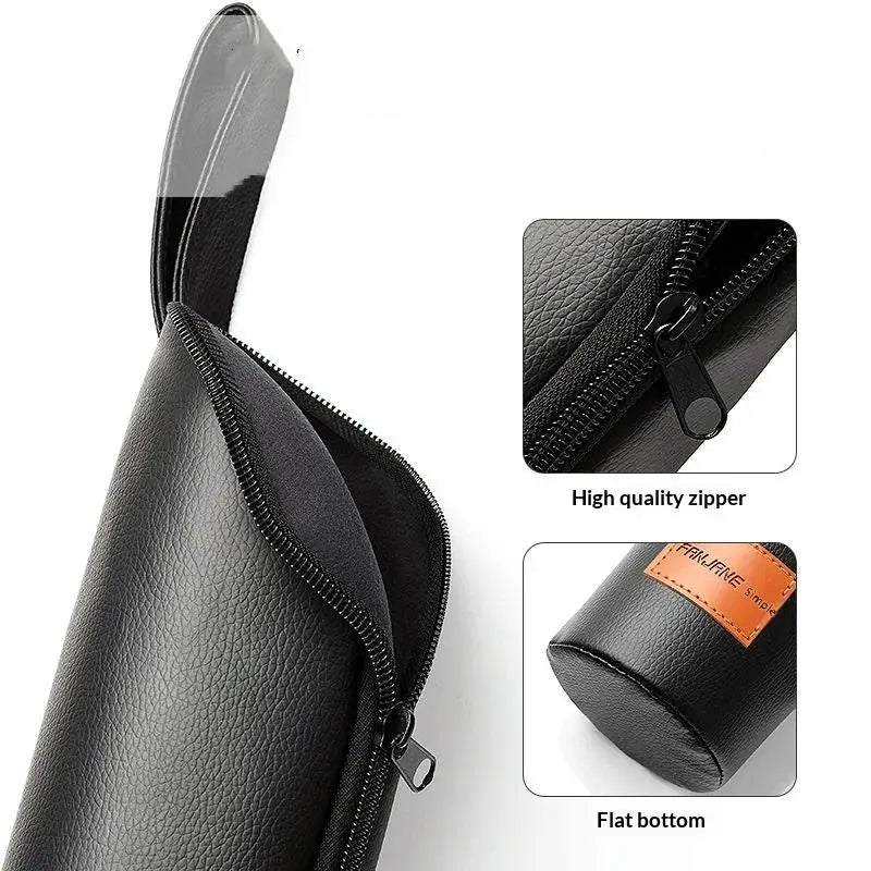 1PC Leather Cup Sleeve Sport Water Bottle Cover Case With Rope Portable Vacuum Glass Cup Sleeve Cup Pouch Camping Accessories Oasis Select