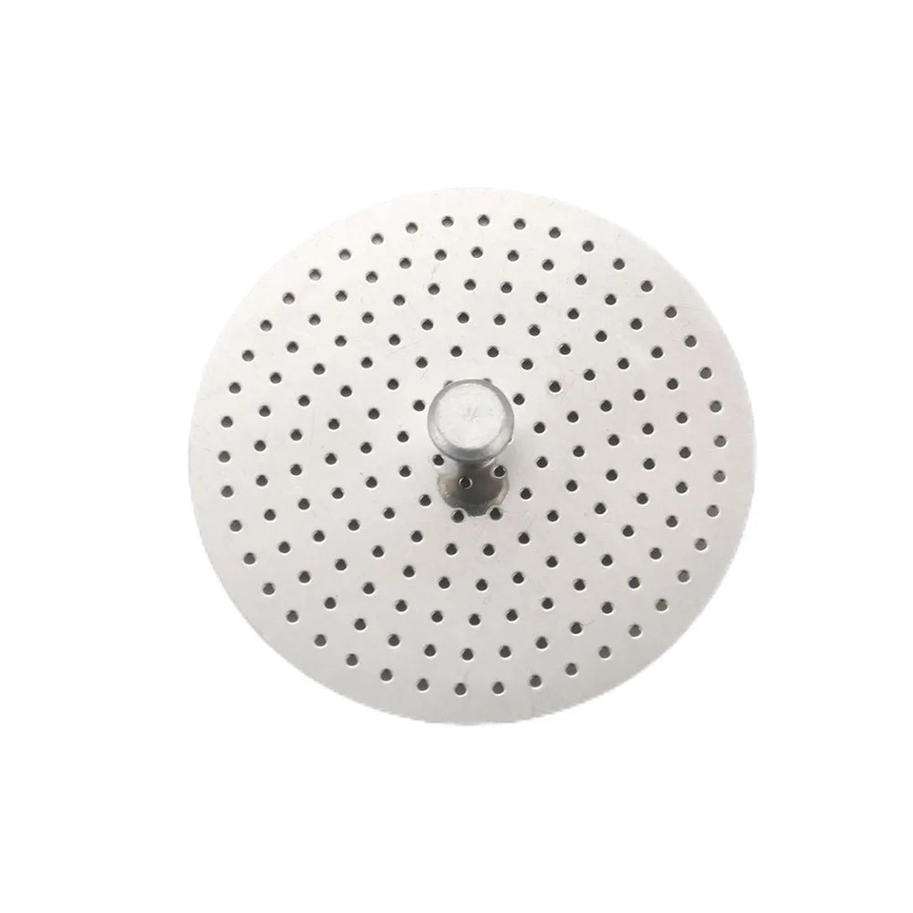 2/3/4/6/9Cups Coffee Filter Plate Stainless Steel Moka Pressed Powder Decrement For EspressoFor Home Office Coffee Bar Oasis Select 6 Cups