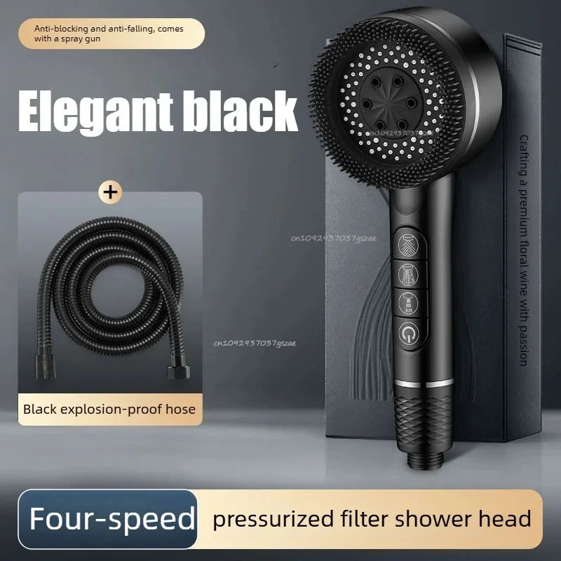 Shower Head Showers for Bathroom Fixtures and Accessories Four Modes Adjustment Shower Faucet Shower Phone Bathroom Accessories Oasis Select