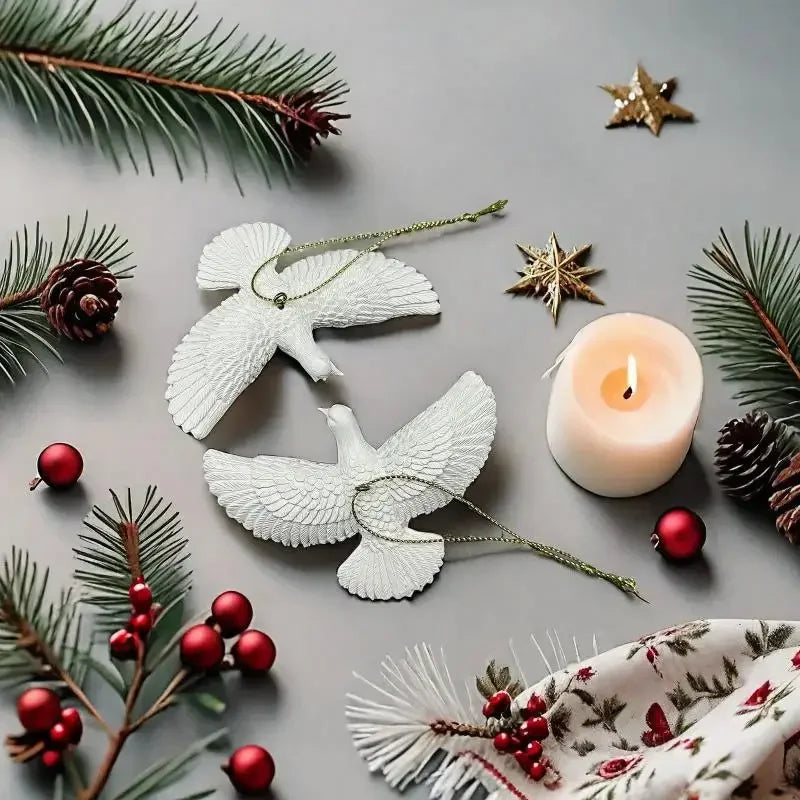 Home Alone 1 Resin Xmas Ornament Doves Christmas Tree Ornaments- Best Gift for Someone Special-Style Friendship Doves Oasis Select