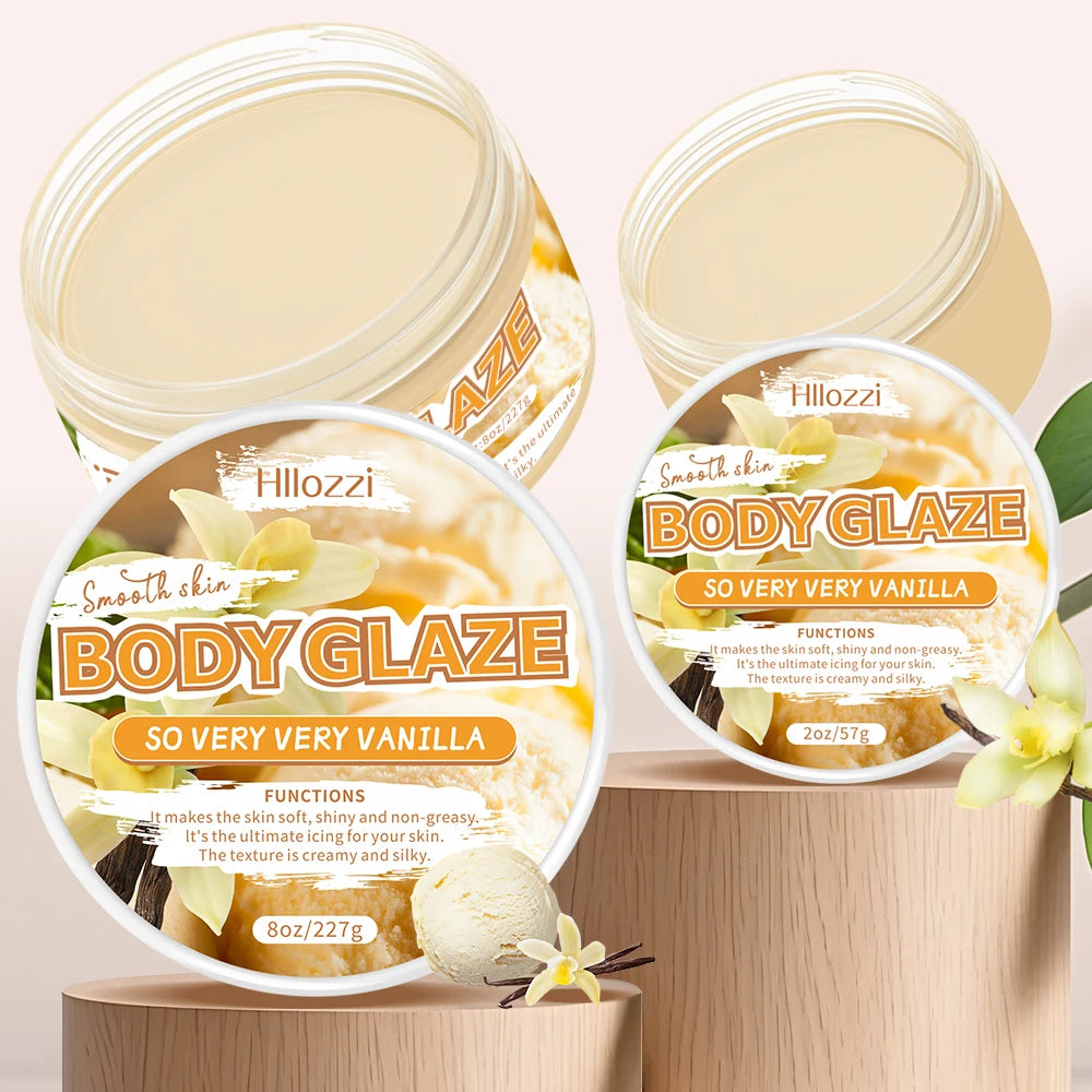 Vanilla body glaze can be used on the face and body to moisturize and nourish the skin, making it elastic Fresh Oasis Select