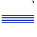 VW Golf 6 7 Tiguan Reflective Front Grille Trim Strip Sticker