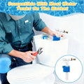Toilet Valve Replacement Kit Toilet Fill Valve Repair Accessories Toilet Tank Water Inlet Valve Toilet Parts for Home Dorm Oasis Select Default Title