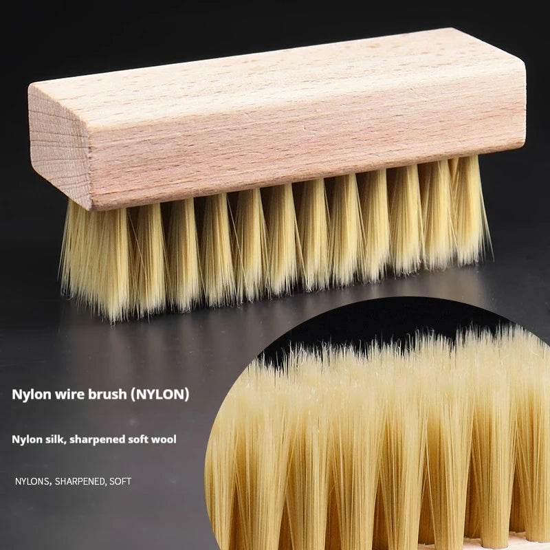 Multifunctional cleaning tools Laundry brush Set of Laundry brush and shoe brush mini size Household cleaning brush Oasis Select Yellow Plastic
