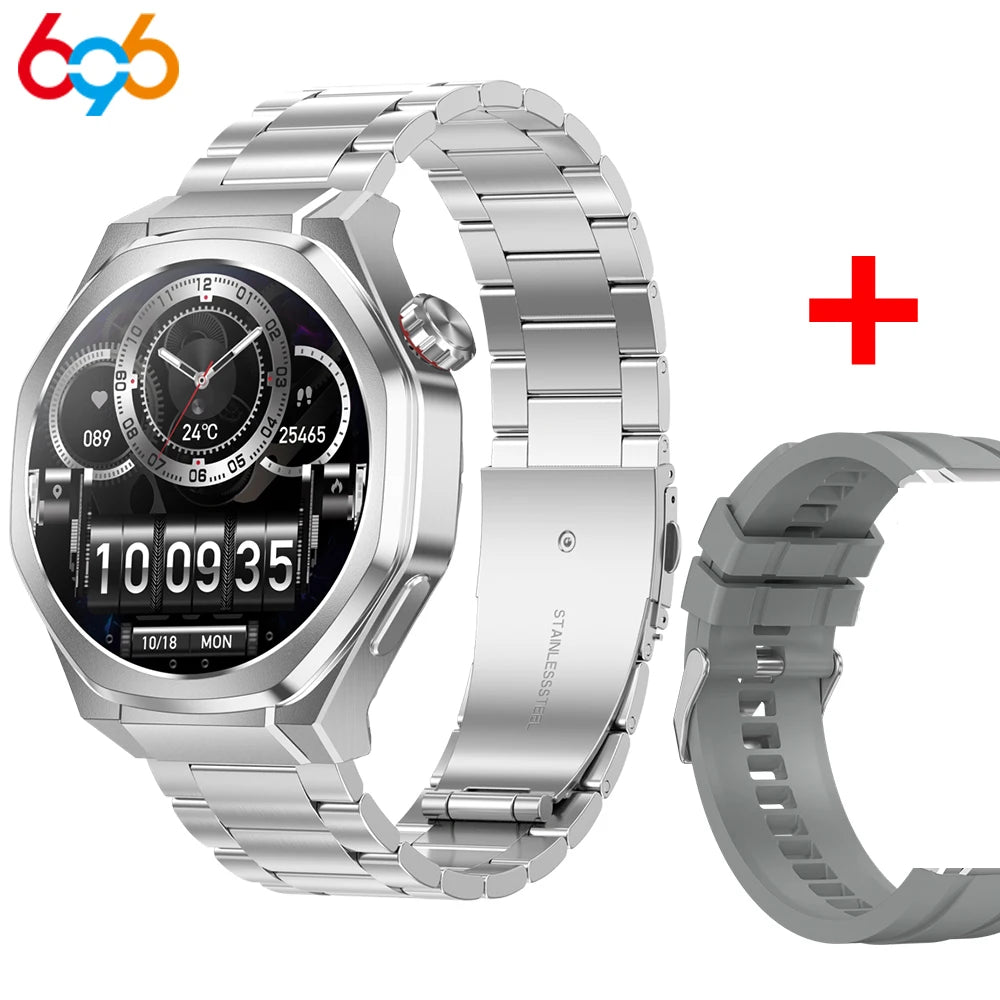 New Outdoors Smart Watch Men SOS GPS Compass BT Call Smartwatch Waterproof Message Push Sports Health Monitor Altitude Pressure Oasis Select SVGRS A SV3M