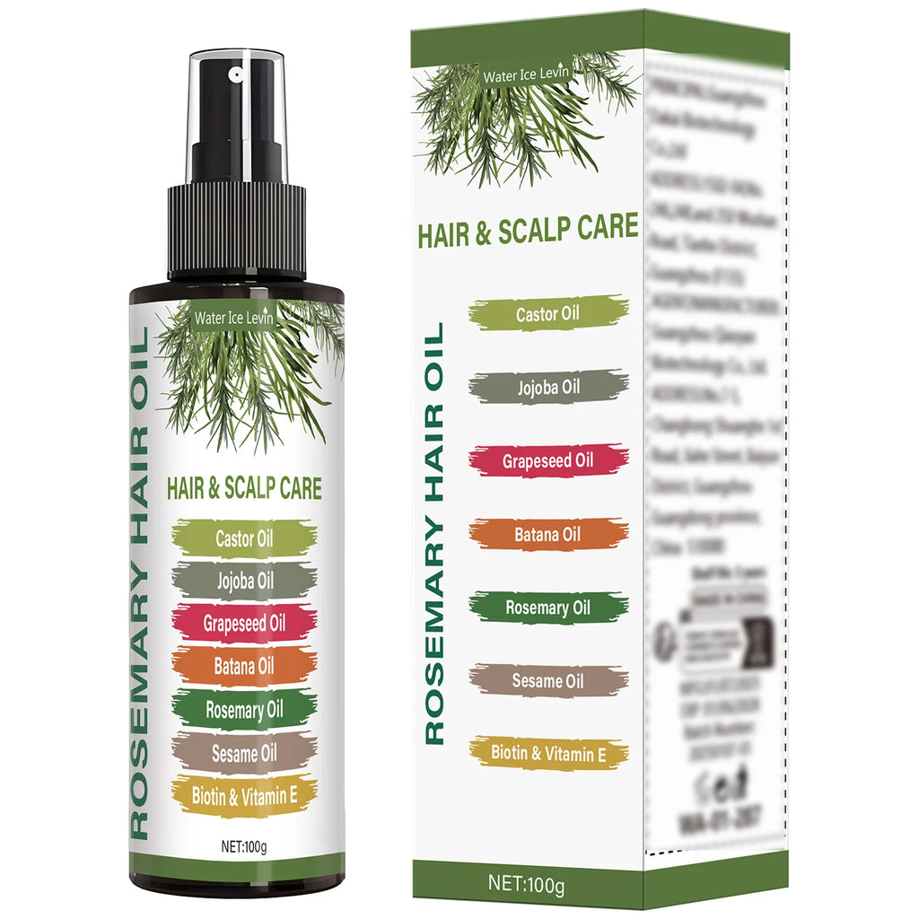 Rosemary Hair Gel – Rosemary Oil, Peppermint & Horsetail Extract Hair Styling Gel Oasis Select 1