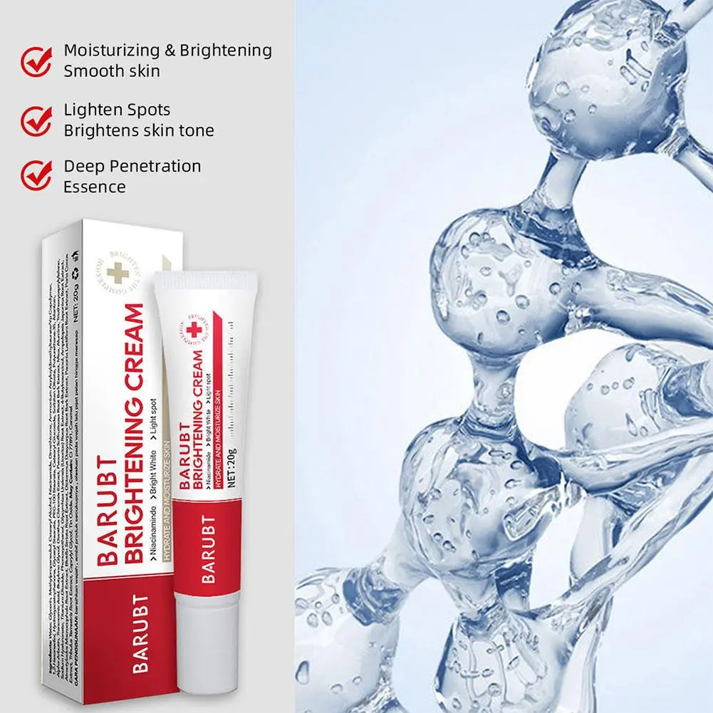 20g Skin Brightening Cream Dark Spot Remover For Face Whitening Freckle Cream Smooth Hydrating Face Moisturizer For Glowing Skin Oasis Select