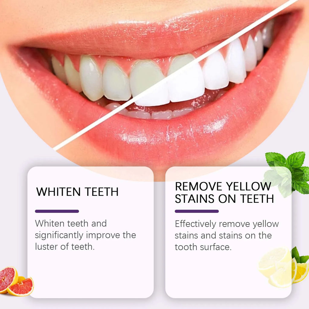 Tooth Stain Cleaning Toothpaste - 120g Gentle Whitening Formula For Yellow Stains - Polish Teeth, Promote Oral Health Oasis Select