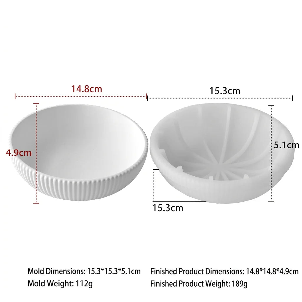 Cement Mold Modern Diy Silicone Mold Candle Making Mold Simple For Personal Creation Handcraft Projects Handcraft Studio Oasis Select Whit15.3x15.3x5.1 cm
